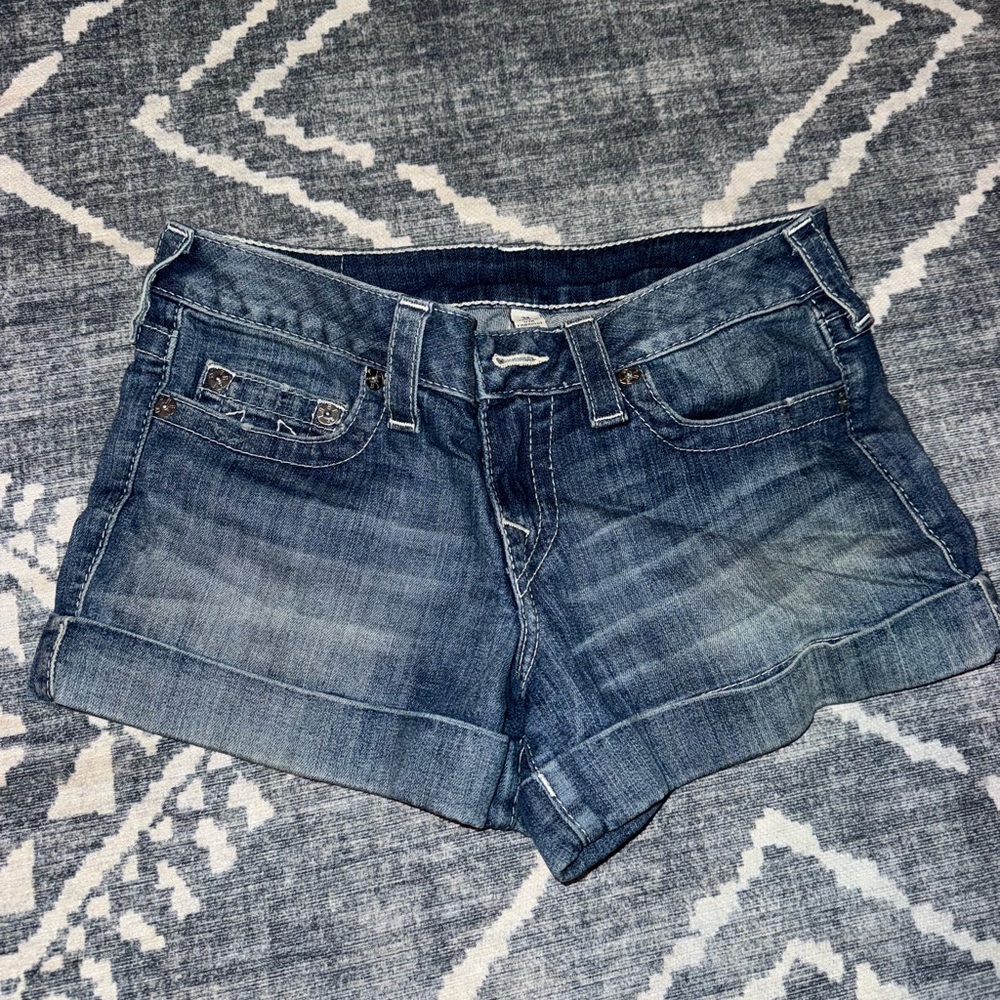 True religion Jean shorts